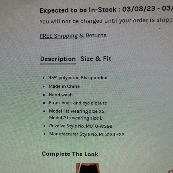 NWT! ✨ Revolve Rayne Ruched Top - Picture 4 of 4